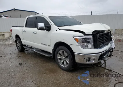 2018 Nissan Titan Sv из США, поврежденный, VIN 1N6AA1E54JN546653